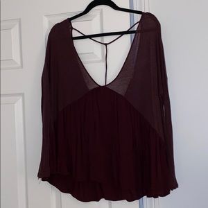 Purple Urban Outfitters top